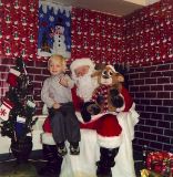 Wyatt & Santa